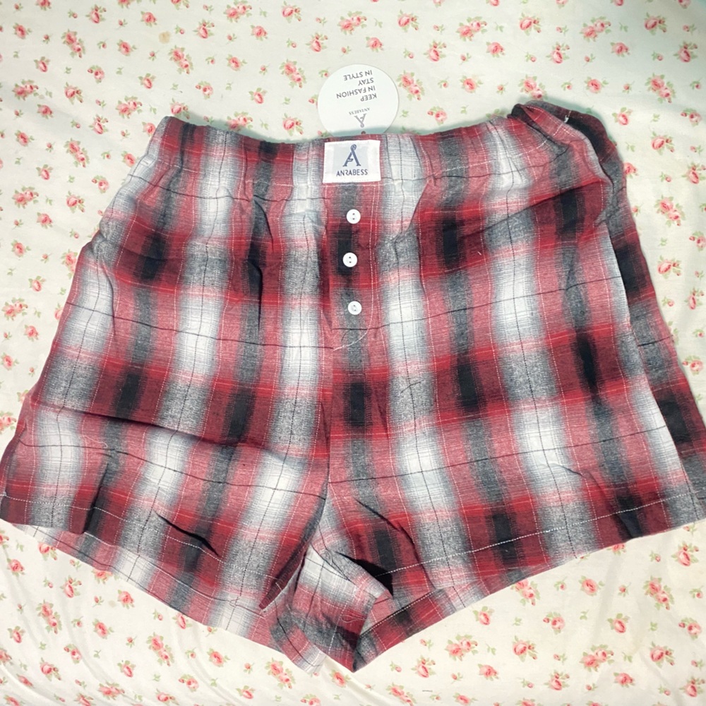 Boxer style sleep shorts